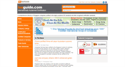Desktop Screenshot of isoguide.com